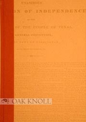 Order Nr. 33467 TEXFAKE, AN ACCOUNT OF THE THEFT AND FORGERY OF EARLY TEXAS PRINTED DOCUMENTS. W....