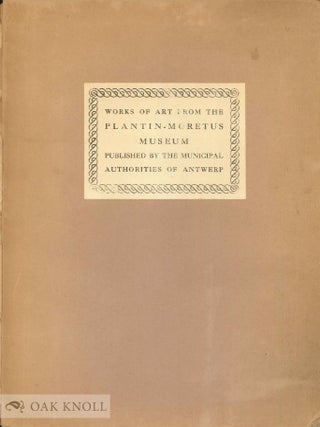Order Nr. 33501 WORKS OF ART FROM THE PLANTIN-MORETUS MUSEUM