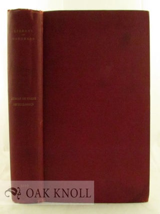 Order Nr. 34191 AMERICAN AND ENGLISH GENEALOGIES IN THE LIBRARY OF CONGRESS. Malina Anvers Gilkey