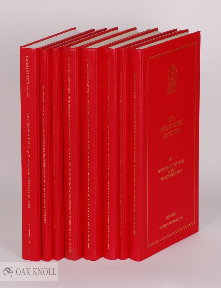 Order Nr. 35314 THE ESTELLE DOHENY COLLECTION.