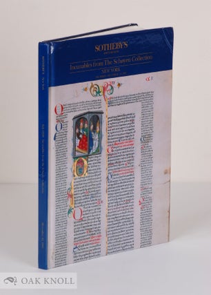 Order Nr. 35330 INCUNABLES FROM THE SCHOYEN COLLECTION