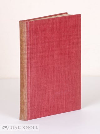 Order Nr. 35611 A BIBLIOGRAPHY OF MISSISSIPPI IMPRINTS, 1798-1830. Douglas C. McMurtrie