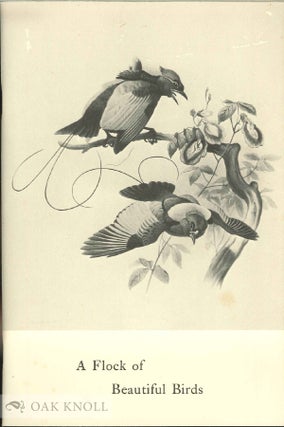 Order Nr. 35650 A FLOCK OF BEAUTIFUL BIRDS, THE ORNITHOLOGICAL COLLECTION OF LOUISE ELKINS...