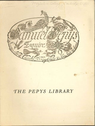 Order Nr. 35657 THE PEPYS LIBRARY