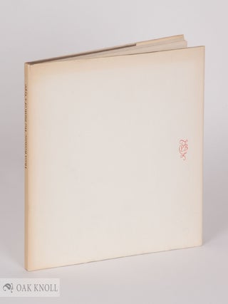 Order Nr. 35804 HUNT ROMAN: THE BIRTH OF A TYPE. Hermann Zapf, Jack Werner Stauffscher35804