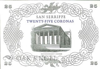 Order Nr. 36343 REPUBLIC OF SAN SERRIFFE WILL PAY TO THE BEARER ON DEMAND TWENTY-FIVE CORONAS