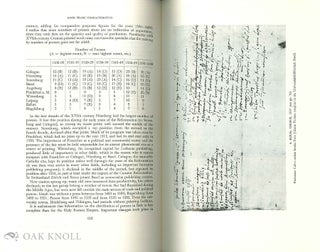 PRINTING, SELLING AND READING, 1450-1550