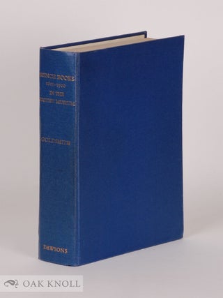 Order Nr. 36704 SHORT TITLE CATALOGUE OF FRENCH BOOKS 1601-1700 IN THE LIBRARY OF THE BRITISH...