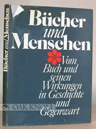 BUCHER UND MENSCHEN. Rudolf Buchner.