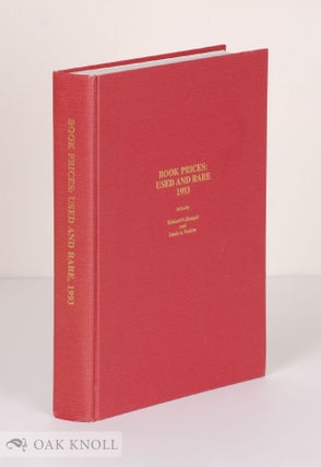 Order Nr. 38670 BOOK PRICES: USED AND RARE. 1993. Edward N. Zempel, Linda A. Verkler