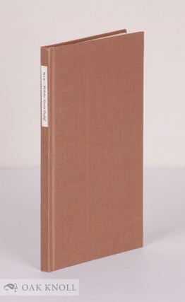 Order Nr. 39241 NICHOLAS GOUIN DUFIEF OF PHILADELPHIA, FRANCO-AMERICAN BOOKSELLER, 1776-1834....