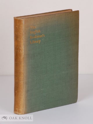 Order Nr. 39430 A SHORT HISTORY OF ENGLISH PRINTING, 1476-1898. Henry R. Plomer