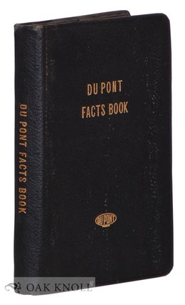 Order Nr. 39479 DU PONT FACTS BOOK, "THE ECONOMIC FACTS OF INDUSTRIAL LIFE."