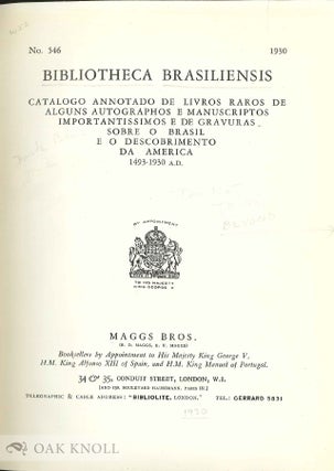 BIBLIOTHECA BRASILIENSIS.