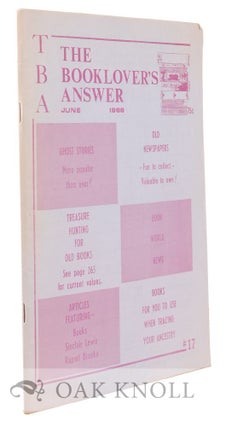 Order Nr. 40736 THE BOOKLOVER'S ANSWER