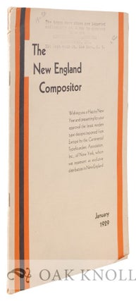NEW-ENGLAND COMPOSITOR (THE