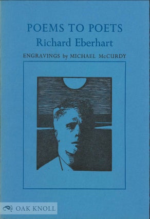 Order Nr. 41005 POEMS TO POETS. Richard Eberhart