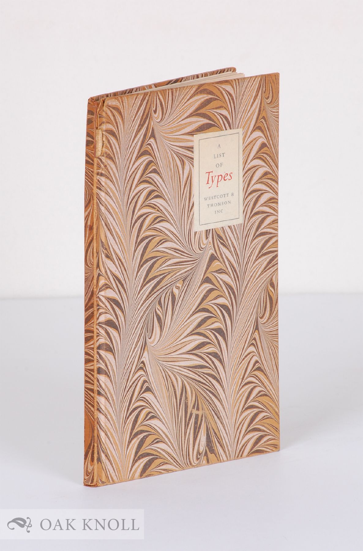 A LIST OF TYPES, FOUNDRY, MONOTYPE, ENGLISH MONOTYPE, LUDLOW, LINOTYPE ...
