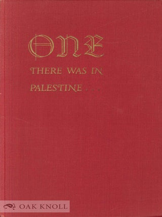 Order Nr. 41355 ONE THERE WAS IN PALESTINE. Ralph Bradford