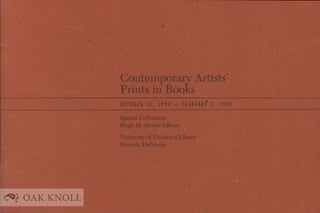 Order Nr. 41388 CONTEMPORARY ARTISTS' PRINTS IN BOOKS