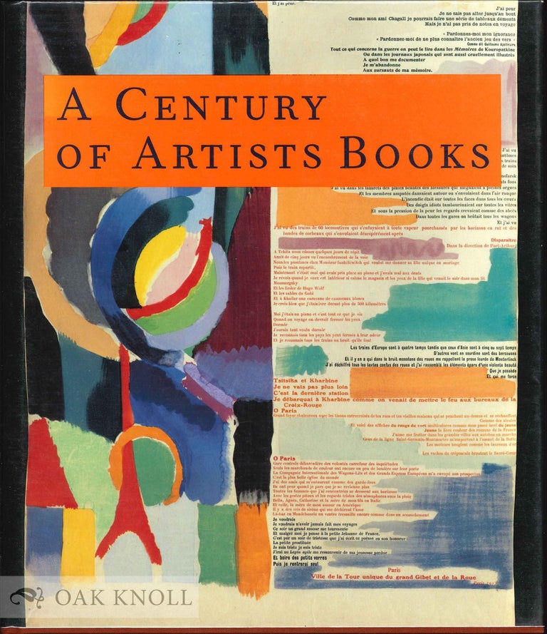 A CENTURY OF ARTISTS BOOKS