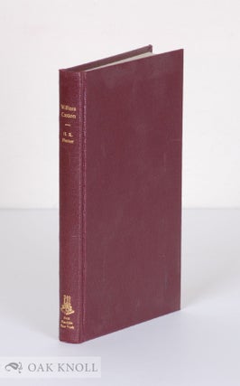 Order Nr. 41595 WILLIAM CAXTON (1424-1491). Henry R. Plomer
