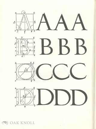 OF THE JUST SHAPING OF LETTERS BY ALBRECHT DURER. Translated by R.T. Nichol from the Latin Text of the Edition of MCXXV.