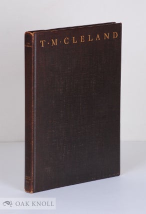 Order Nr. 41989 THE DECORATIVE WORK OF T.M. CLELAND, A RECORD AND A REVIEW