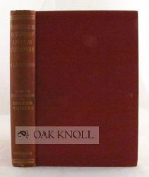 Order Nr. 42004 CHRONOLOGICAL OUTLINES OF AMERICAN LITERATURE. Selden L. Whitcomb