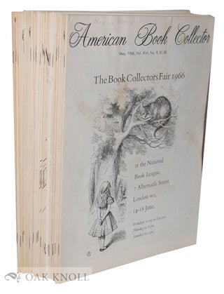 AMERICAN BOOK COLLECTOR (THE