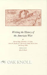 Order Nr. 42179 WRITING THE HISTORY OF THE AMERICAN WEST. Martin Ridge