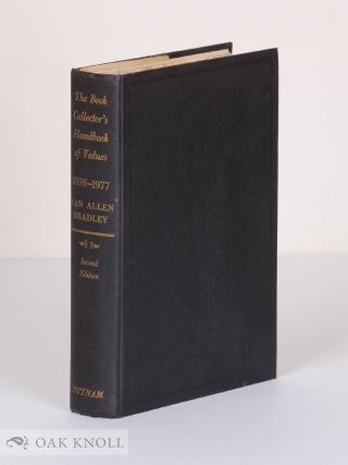 Order Nr. 42814 THE BOOK COLLECTOR'S HANDBOOK OF VALUES, 1976-1977. Van Allen Bradley