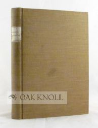 Order Nr. 42848 BOOKS PAMPHLETS AND NEWSPAPERS PRINTED AT NEWARK NEW JERSEY, 1776-1900. Frank...