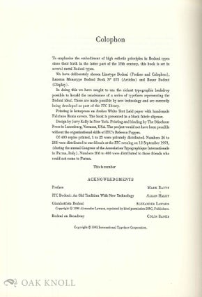 GIAMBATTISTA BODONI.