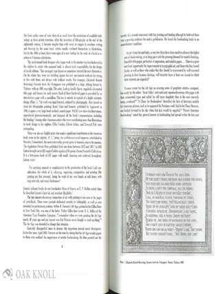AMERICAN BOOK DESIGN AND WILLIAM MORRIS With a new Foreword by Jean-Francois Vilain.