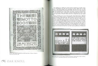 AMERICAN BOOK DESIGN AND WILLIAM MORRIS With a new Foreword by Jean-Francois Vilain.