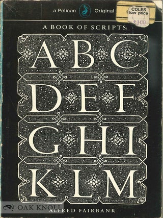 Order Nr. 45415 A BOOK OF SCRIPTS. Alfred Fairbank