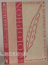 Order Nr. 45434 COLOPHON, N.S., A Q FOR BKMEN, V.II N.3