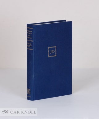 Order Nr. 45937 INTO PRINT, SELECTED WRITINGS ON PRINTING HISTORY, TYPOGRAPHY AND BOOK...
