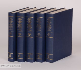 Order Nr. 46124 CATALOGUE OF BOOKS PRINTED IN THE GERMAN-SPEAKING COUNTRIES. David Paisey