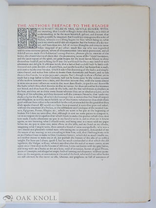 THE FIRST [and SECOND] PART OF THE HISTORY OF THE VALOROUS AND WITTIE KNIGHT-ERRRANT DON QUIXOTE OF THE MANCHA.