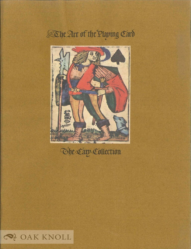 Order Nr. 47035 THE ART OF THE PLAYING CARD, THE CARY COLLECTION.