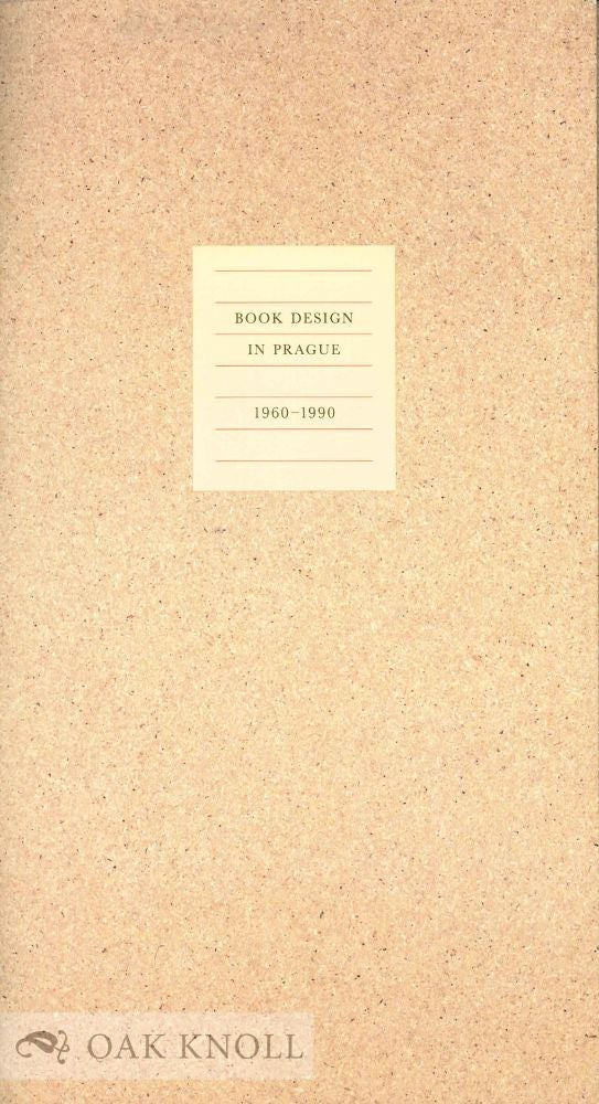 Order Nr. 47053 BOOK DESIGN IN PRAGUE, 1960-1990.