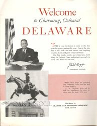 Order Nr. 47407 WELCOME TO CHARMING, COLONIAL DELAWARE. J. Caleb Boggs