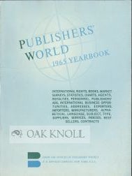 Order Nr. 48007 PUBLISHERS' WORLD: 1965 YEARBOOK. Sally Wecksler