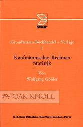 Order Nr. 48308 KAUFMANNISCHES RECHNEN STATISTIK. Wolfgang Gohler