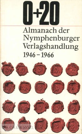 Order Nr. 48513 0+20: ALMANACH DER NYMPHENBURGER VERLAGSHANDLUNG 1946-1966