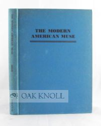 Order Nr. 48637 THE MODERN AMERICAN MUSE, A COMPLETE BIBLIOGRAPHY OF AMERICAN VERSE 1900-1925....