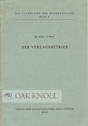 Order Nr. 49172 DER VERLAGSBETRIEB. Karl Ludwig