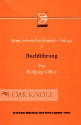 Order Nr. 49311 BUCHFUHRUNG. Wolfgang Gohler